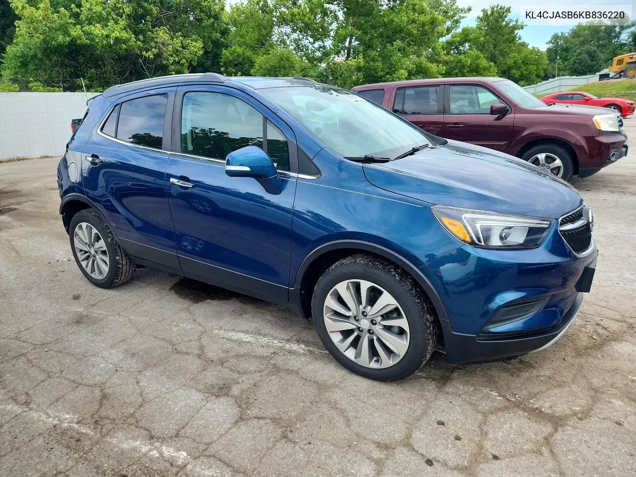 2019 Buick Encore Preferred VIN: KL4CJASB6KB836220 Lot: 61599106