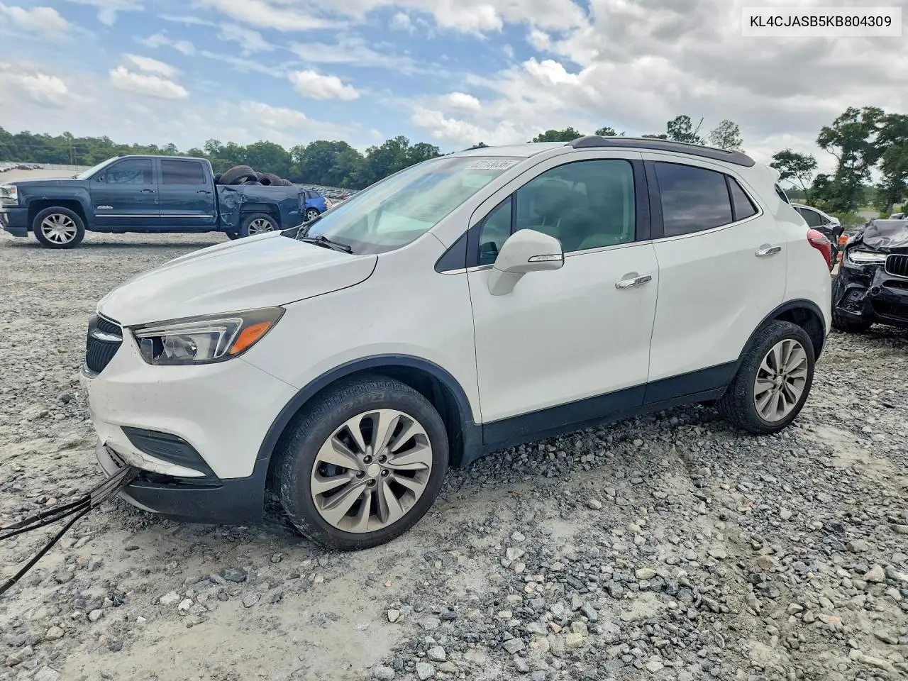 2019 Buick Encore Preferred VIN: KL4CJASB5KB804309 Lot: 62113636