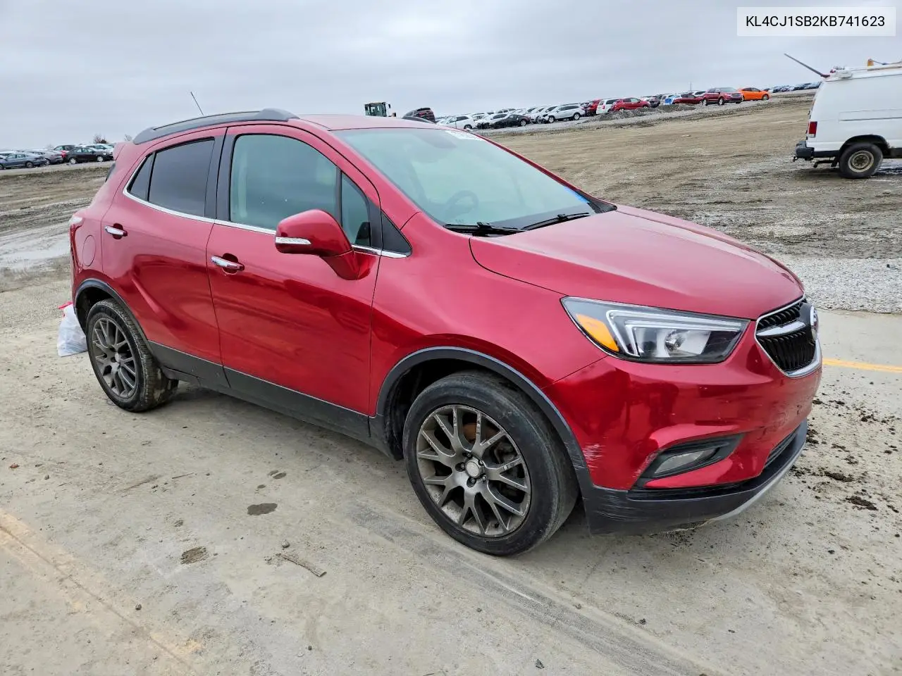 2019 Buick Encore Sport Touring VIN: KL4CJ1SB2KB741623 Lot: 77856545