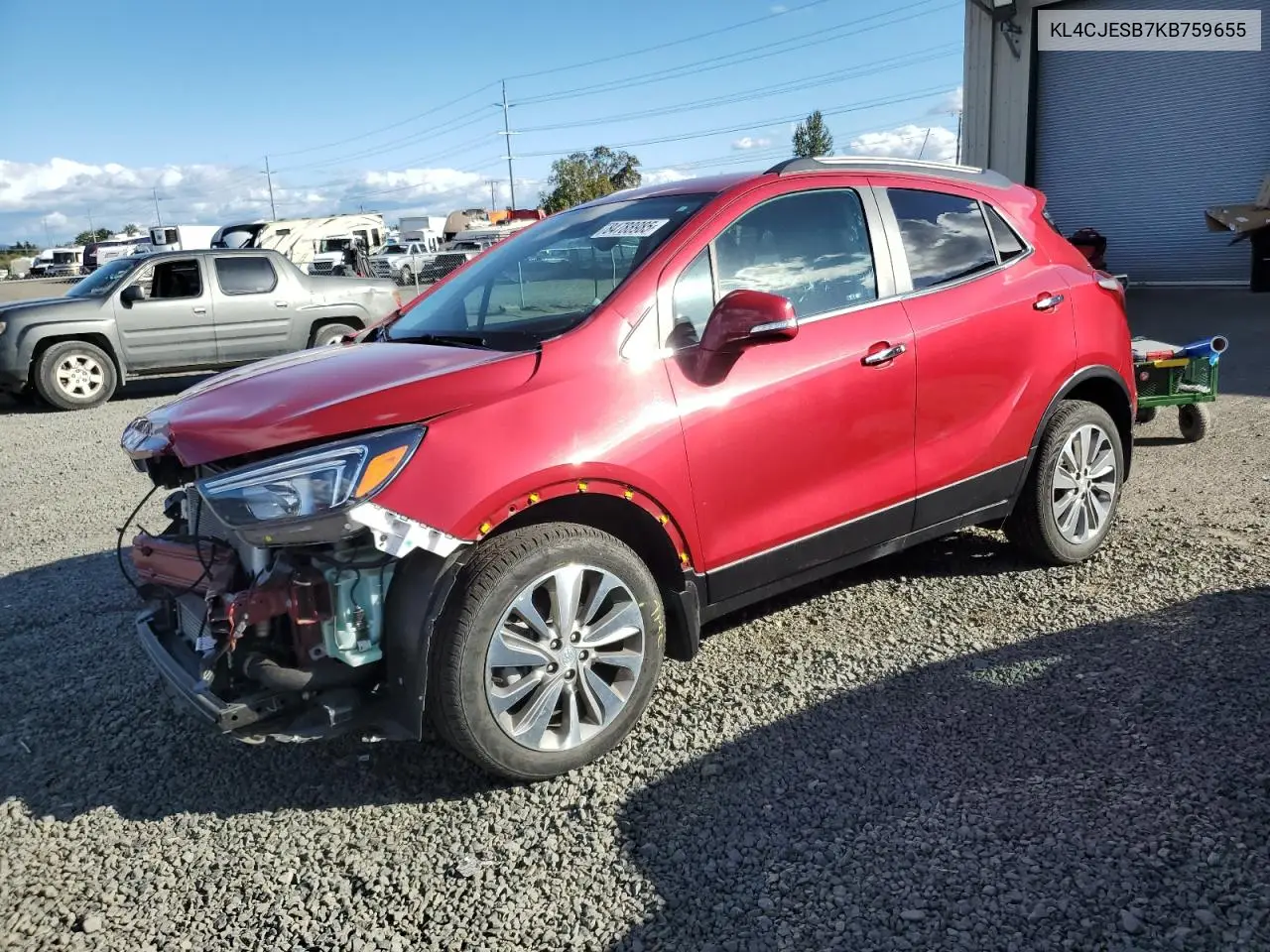 KL4CJESB7KB759655 2019 Buick Encore Preferred