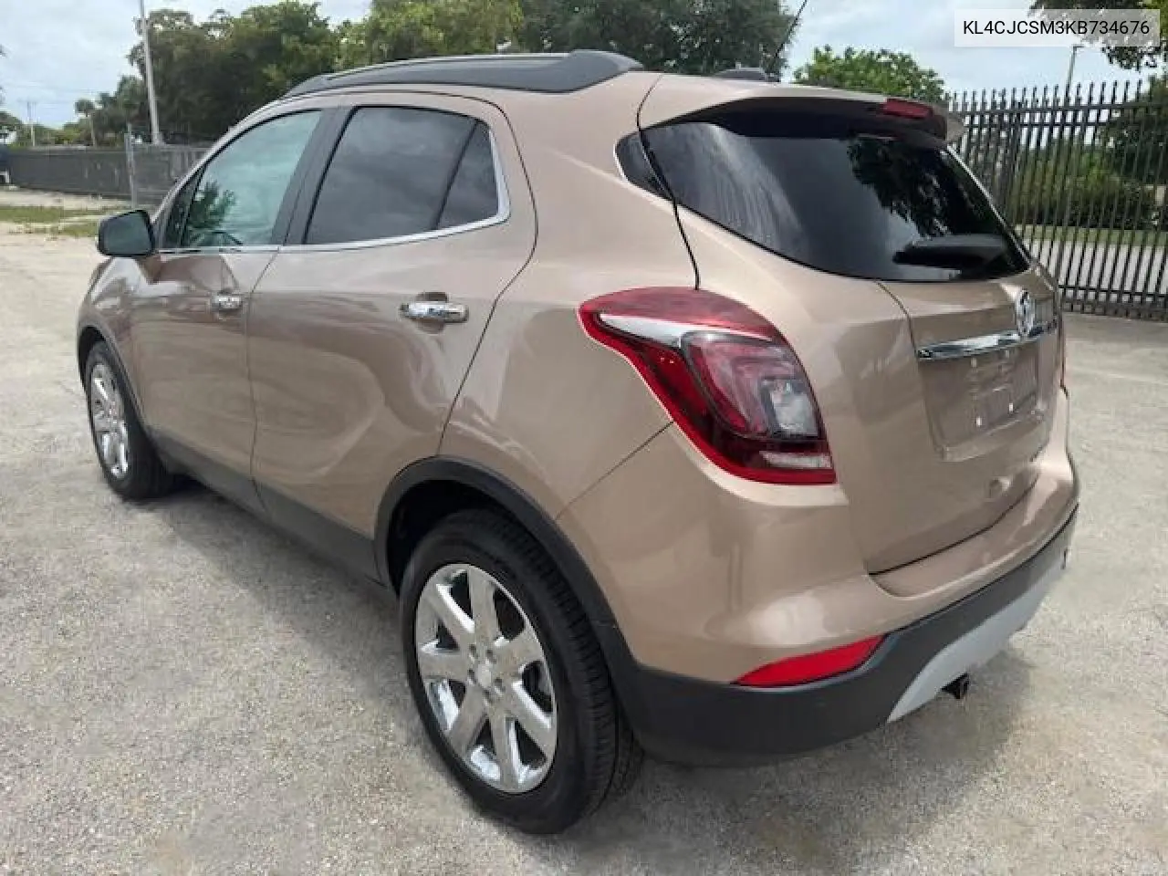 2019 Buick Encore Essence VIN: KL4CJCSM3KB734676 Lot: 90280205