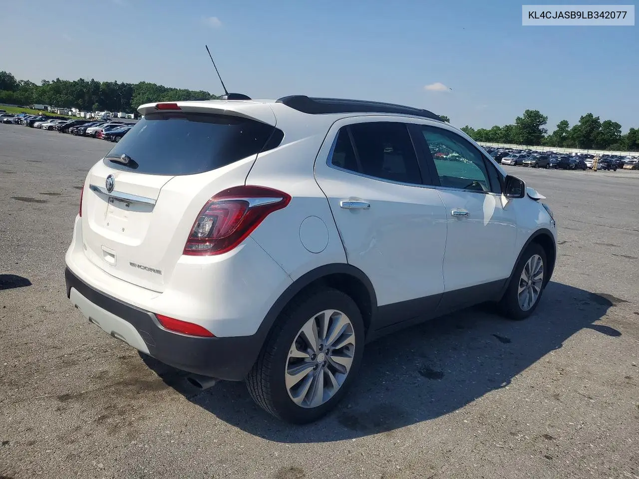 2020 Buick Encore VIN: KL4CJASB9LB342077 Lot: 56804056
