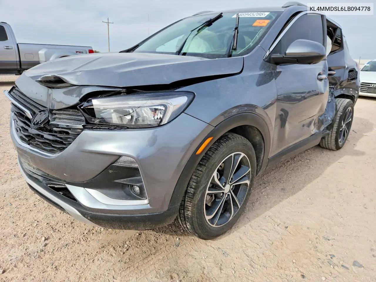 2020 Buick Encore Gx Select VIN: KL4MMDSL6LB094778 Lot: 56945286