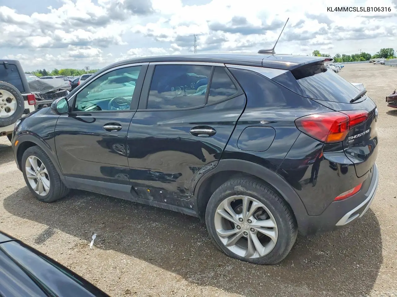 2020 Buick Encore Gx Preferred VIN: KL4MMCSL5LB106316 Lot: 57642516