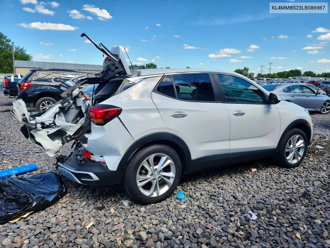 2020 Buick Encore Gx Preferred VIN: KL4MMBS23LB086987 Lot: 58210266