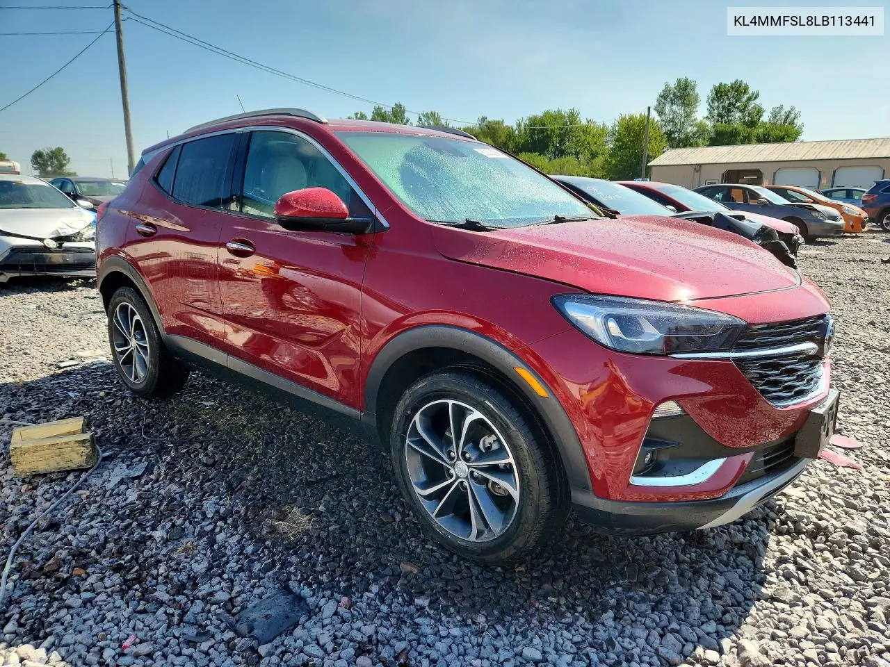 2020 Buick Encore Gx Essence VIN: KL4MMFSL8LB113441 Lot: 60005656