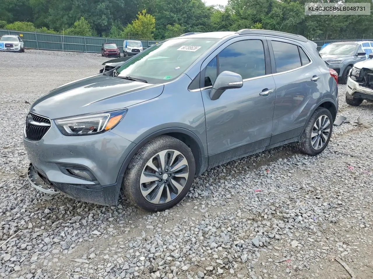 2020 Buick Encore Essence VIN: KL4CJCSB6LB048731 Lot: 60788626