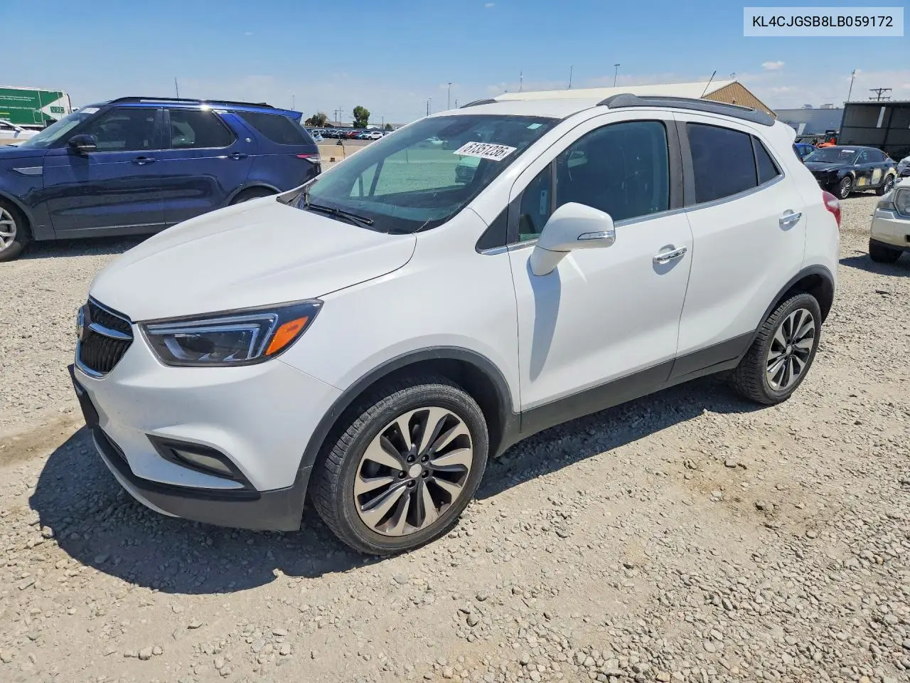 2020 Buick Encore Essence VIN: KL4CJGSB8LB059172 Lot: 61351236