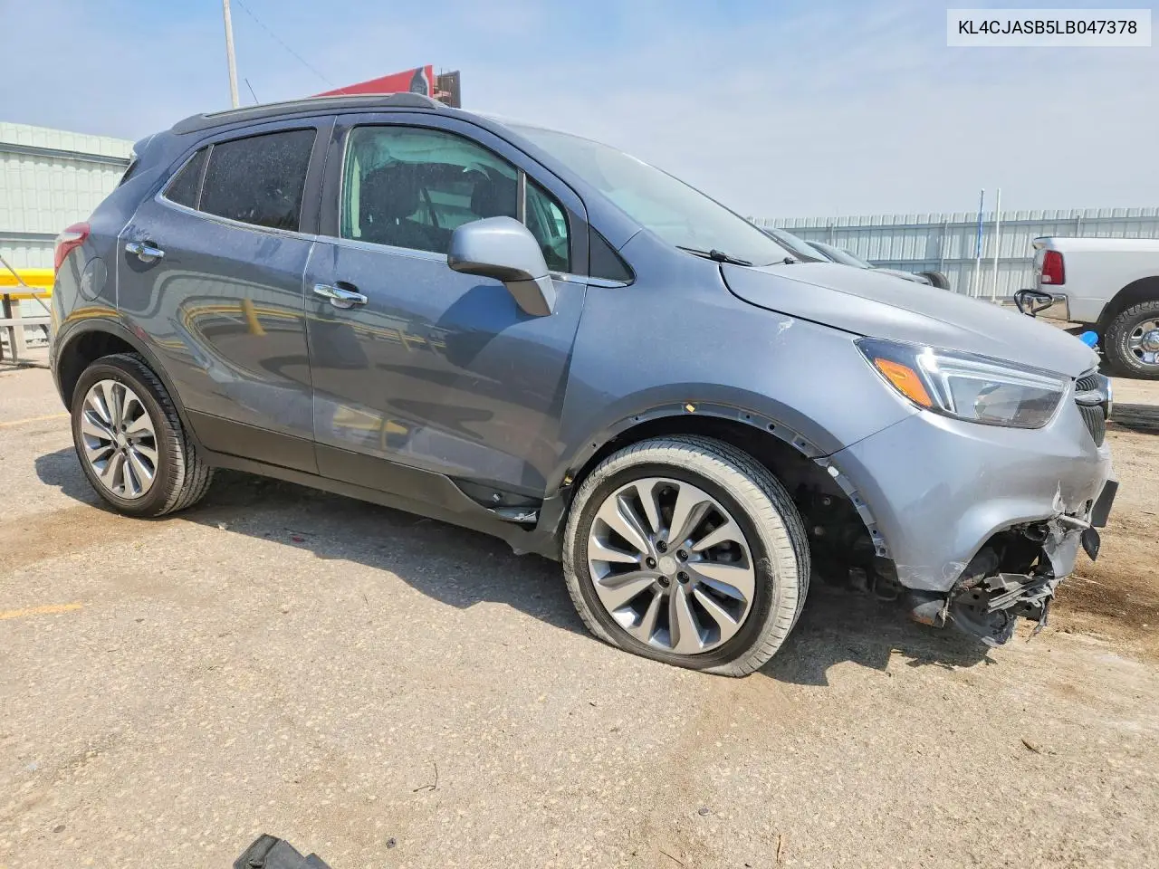 2020 Buick Encore Preferred VIN: KL4CJASB5LB047378 Lot: 61868216