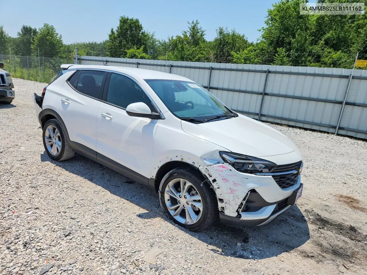 2020 Buick Encore Gx Preferred VIN: KL4MMBS25LB111162 Lot: 61881356