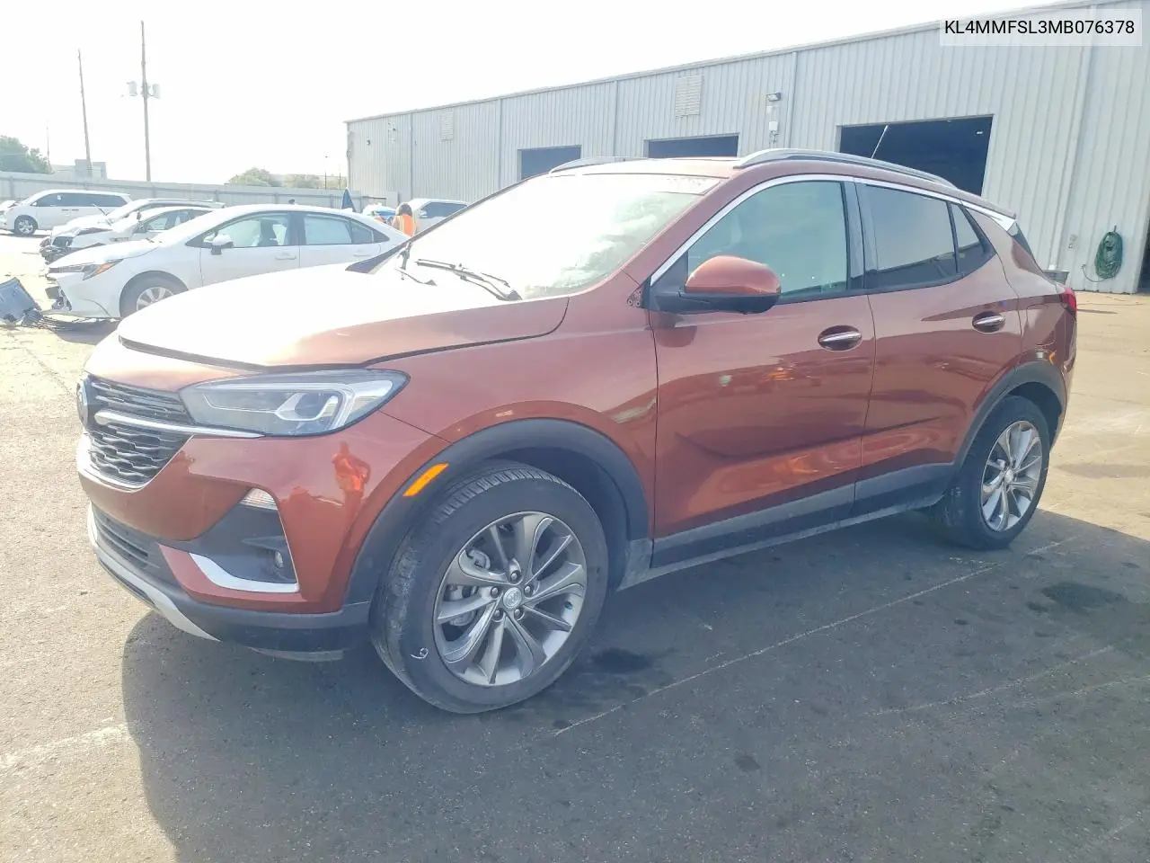 2021 Buick Encore Gx Essence VIN: KL4MMFSL3MB076378 Lot: 52285216