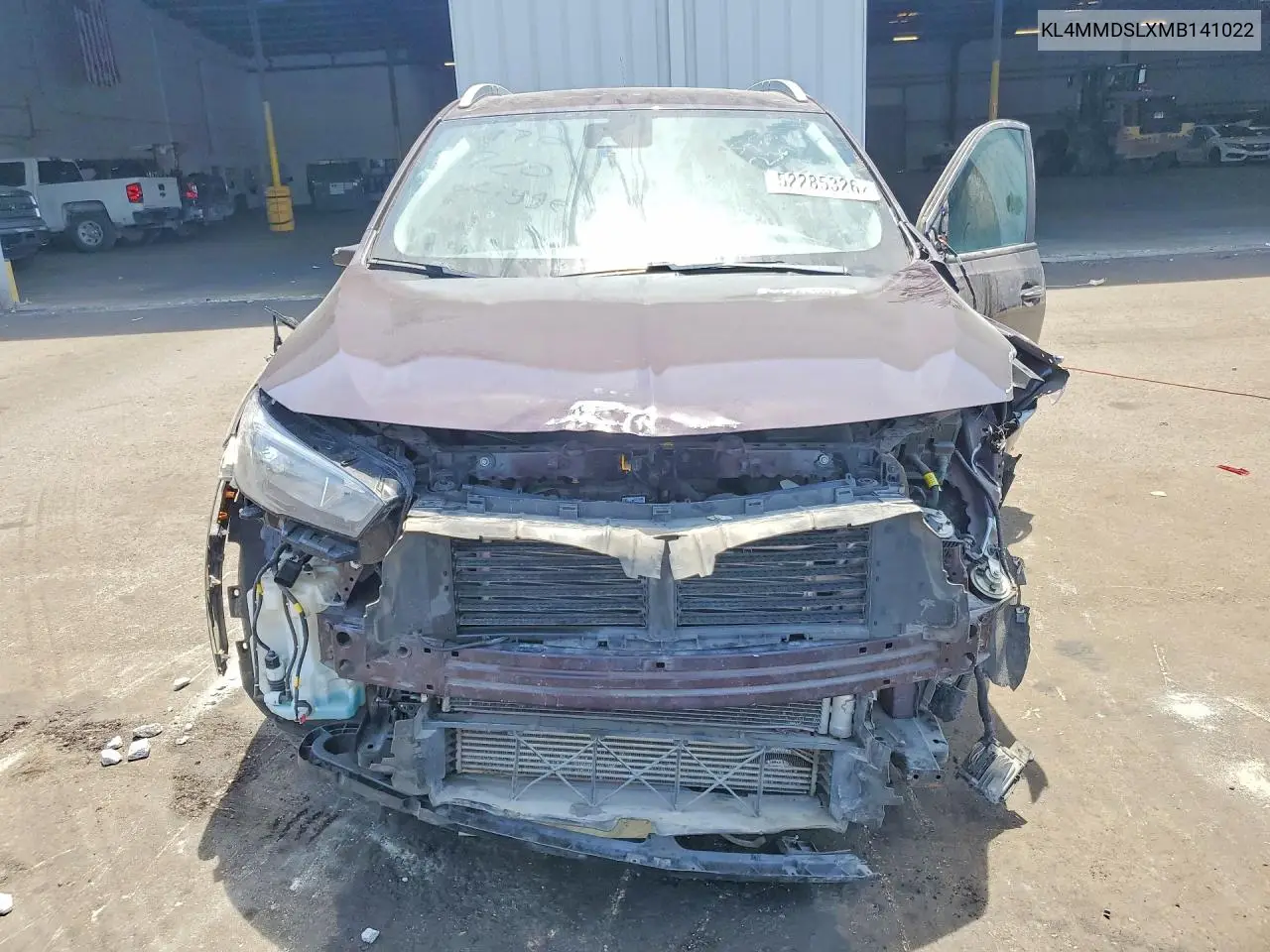 2021 Buick Encore Gx Select VIN: KL4MMDSLXMB141022 Lot: 52285326