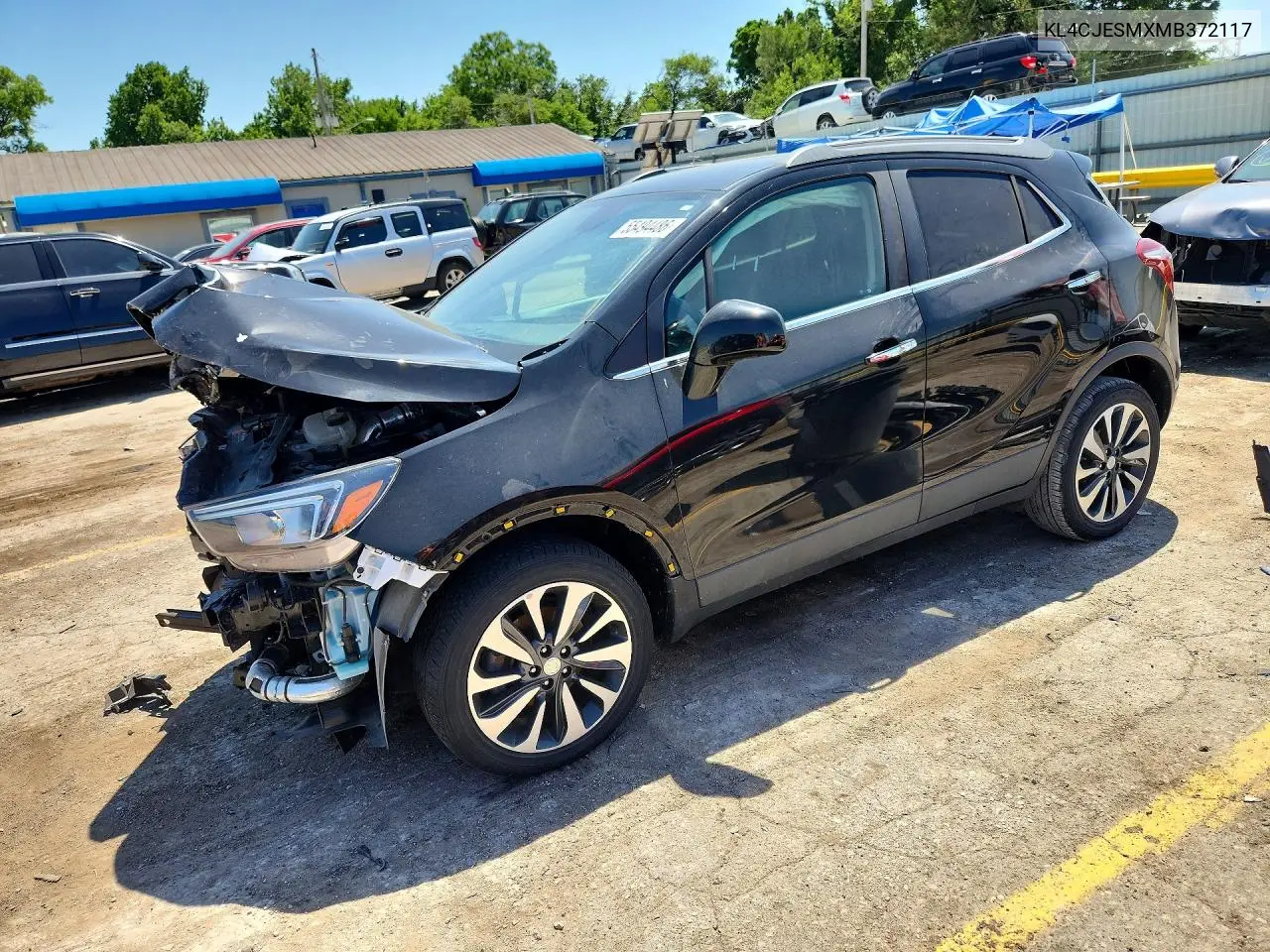 2021 Buick Encore Preferred VIN: KL4CJESMXMB372117 Lot: 55494486