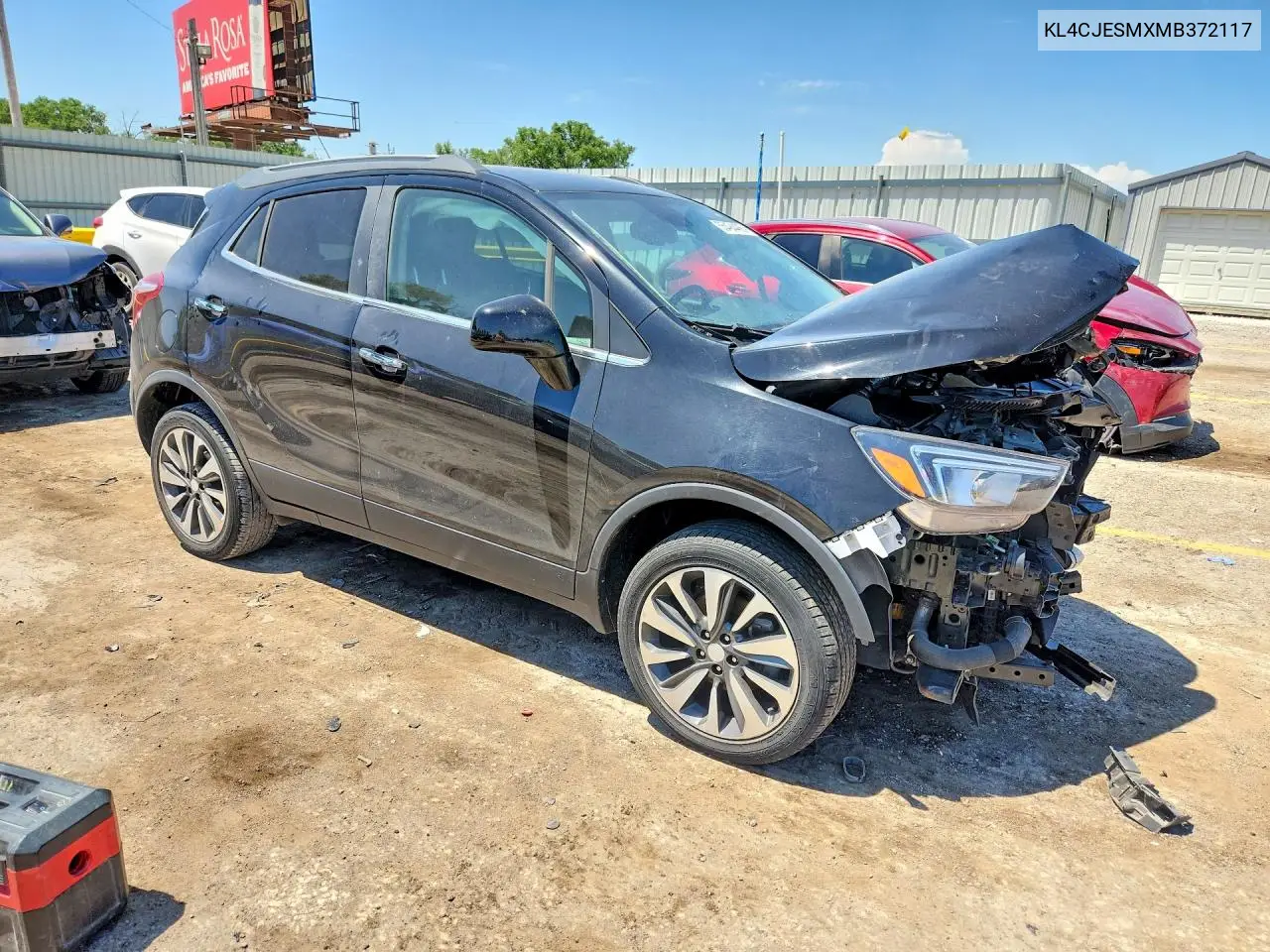2021 Buick Encore Preferred VIN: KL4CJESMXMB372117 Lot: 55494486