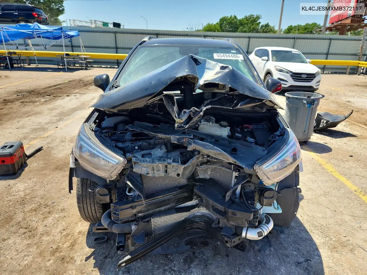 2021 Buick Encore Preferred VIN: KL4CJESMXMB372117 Lot: 55494486