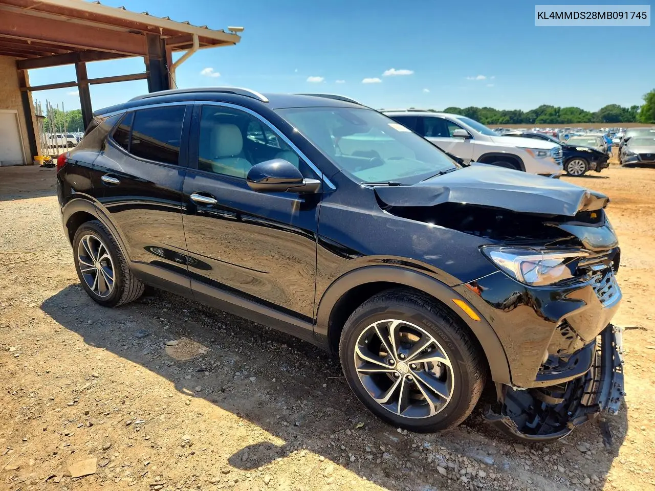 2021 Buick Encore Gx Select VIN: KL4MMDS28MB091745 Lot: 56063876