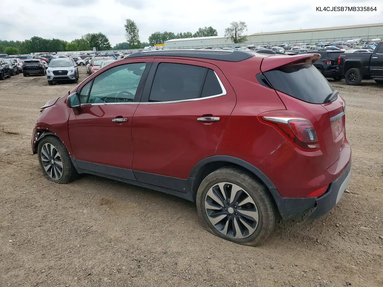 2021 Buick Encore Preferred VIN: KL4CJESB7MB335864 Lot: 56503336