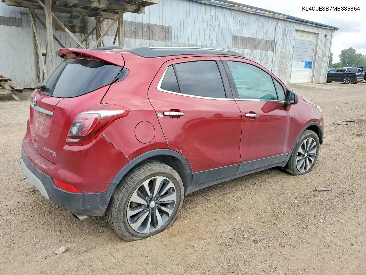 2021 Buick Encore Preferred VIN: KL4CJESB7MB335864 Lot: 56503336