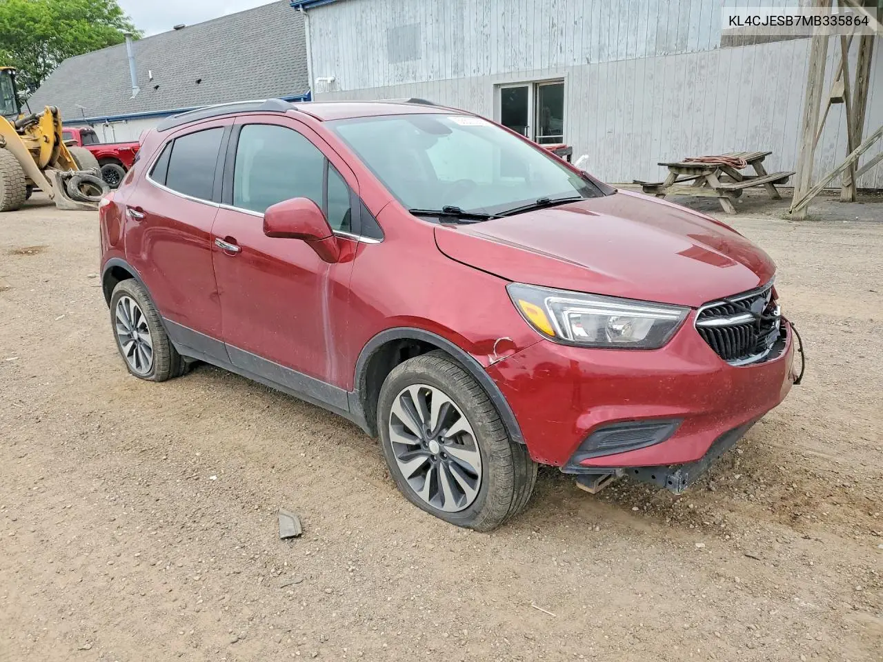 2021 Buick Encore Preferred VIN: KL4CJESB7MB335864 Lot: 56503336