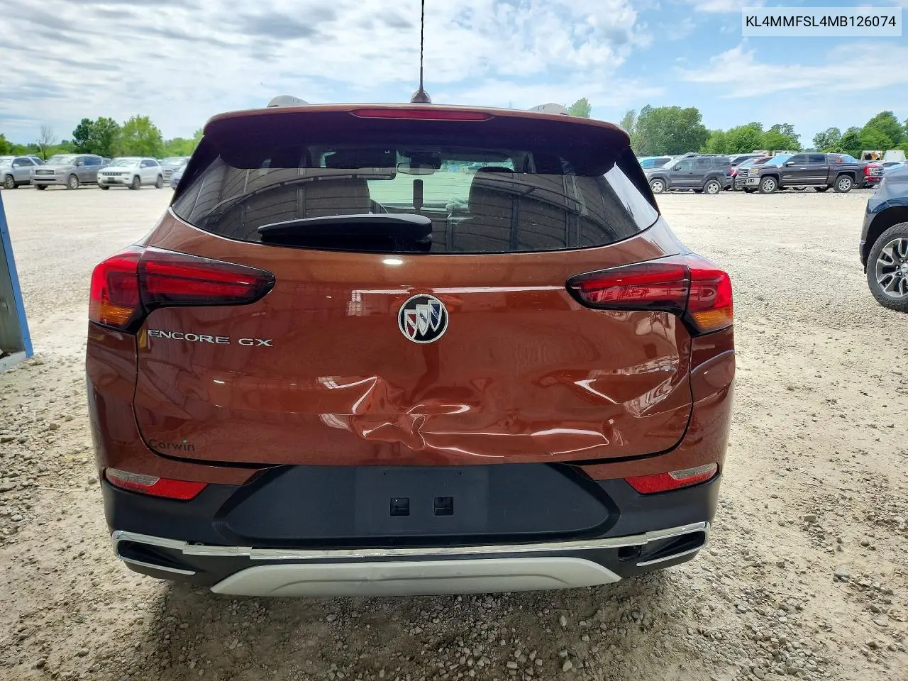 2021 Buick Encore Gx Essence VIN: KL4MMFSL4MB126074 Lot: 56941576