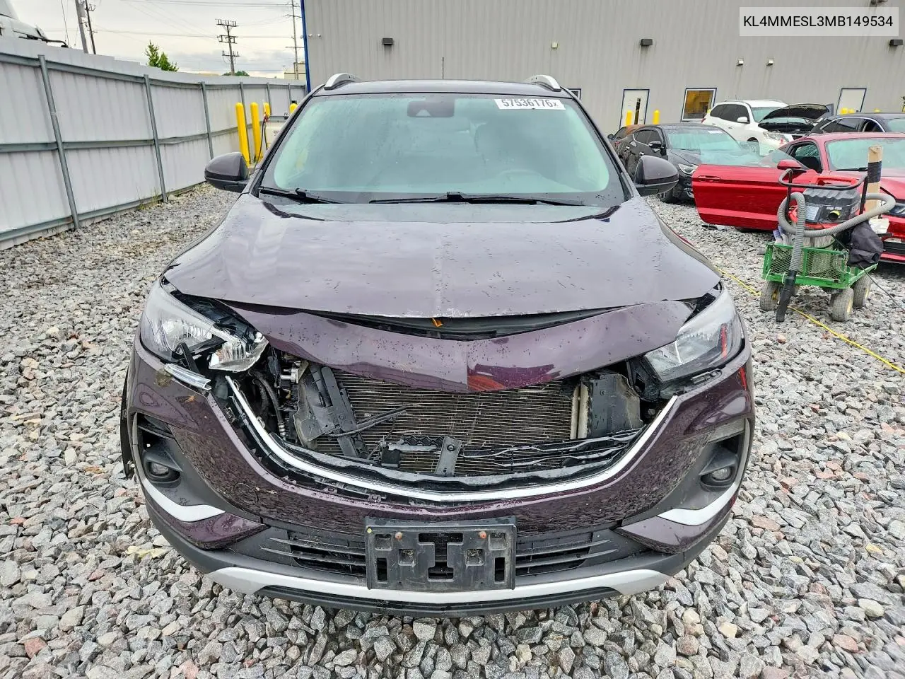 2021 Buick Encore Gx Select VIN: KL4MMESL3MB149534 Lot: 57536176