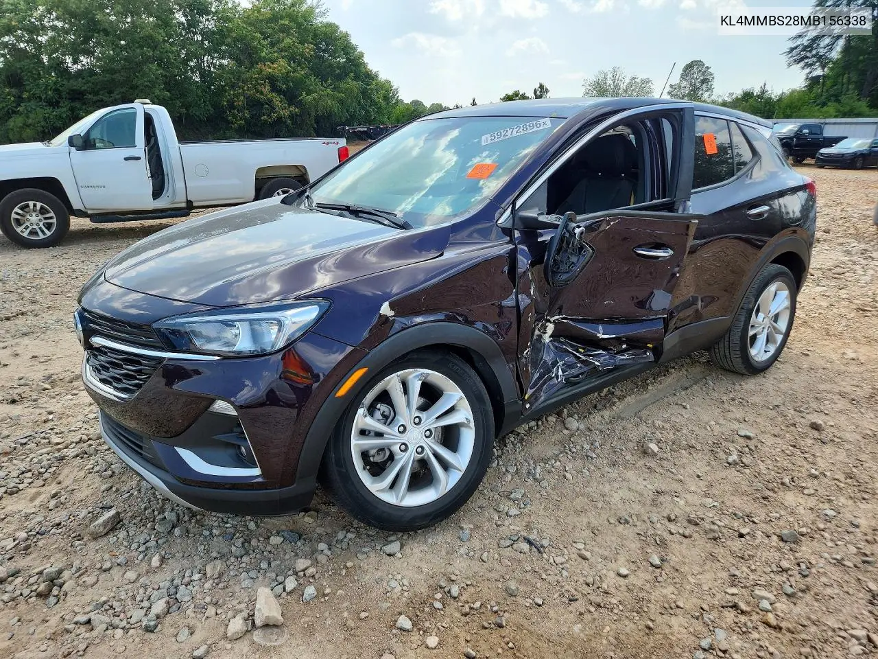 2021 Buick Encore Gx Preferred VIN: KL4MMBS28MB156338 Lot: 59272896