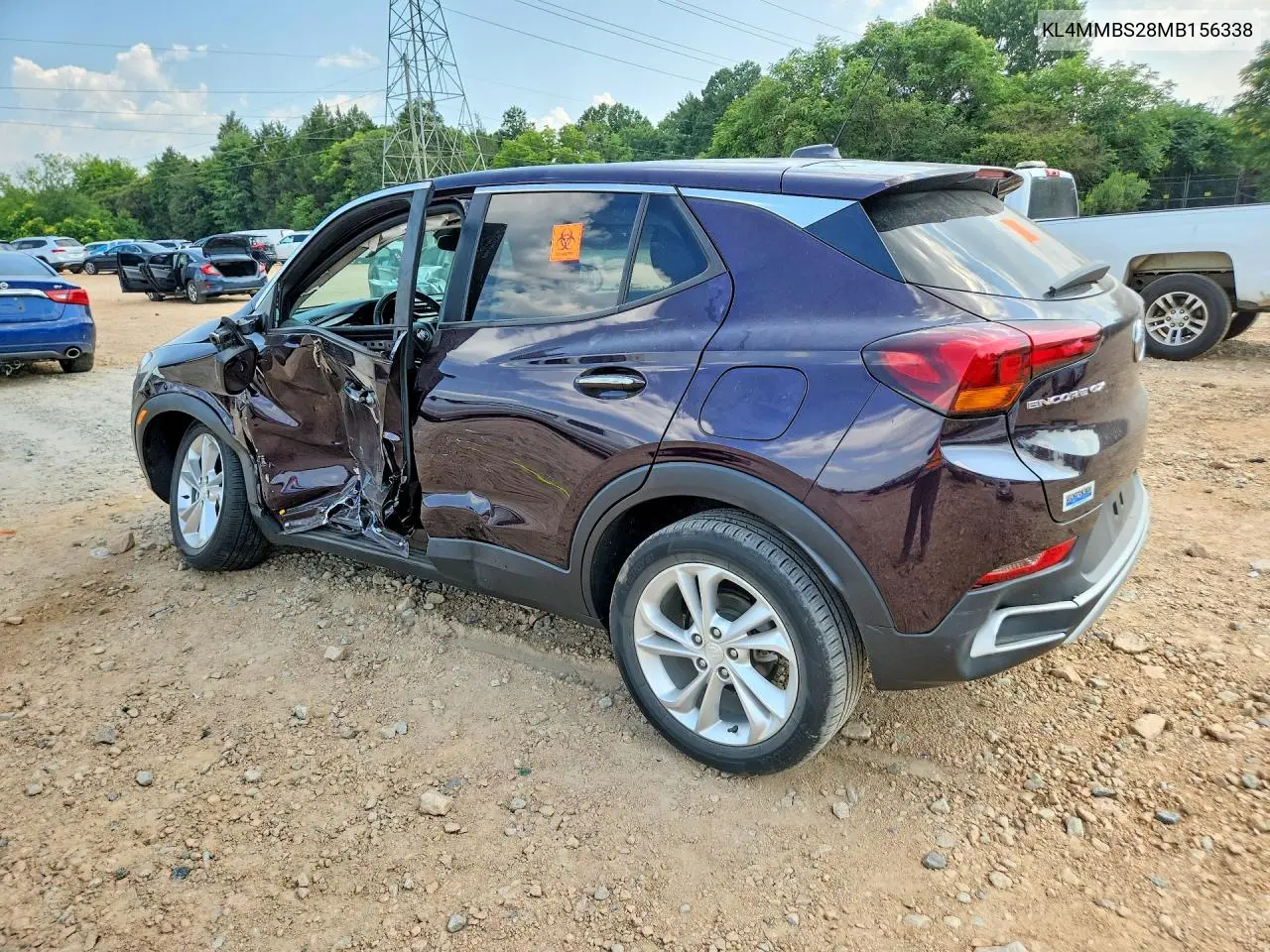2021 Buick Encore Gx Preferred VIN: KL4MMBS28MB156338 Lot: 59272896