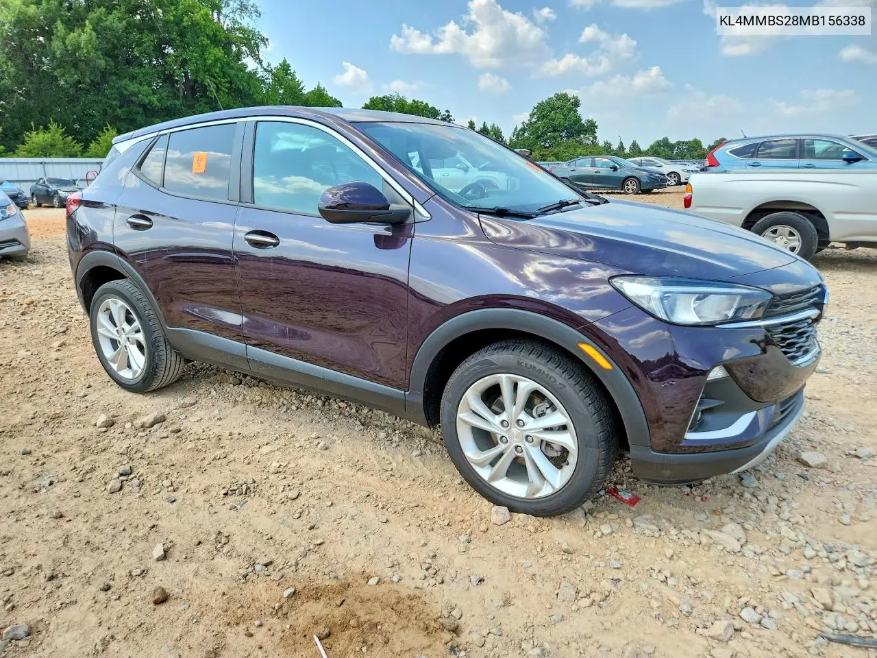 2021 Buick Encore Gx Preferred VIN: KL4MMBS28MB156338 Lot: 59272896