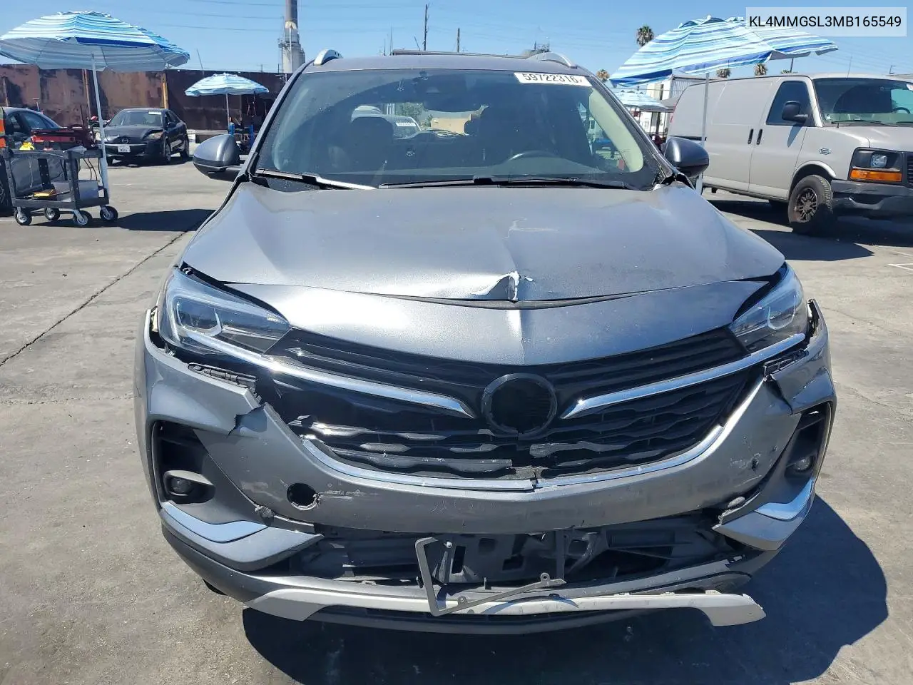 2021 Buick Encore Gx Essence VIN: KL4MMGSL3MB165549 Lot: 59722316