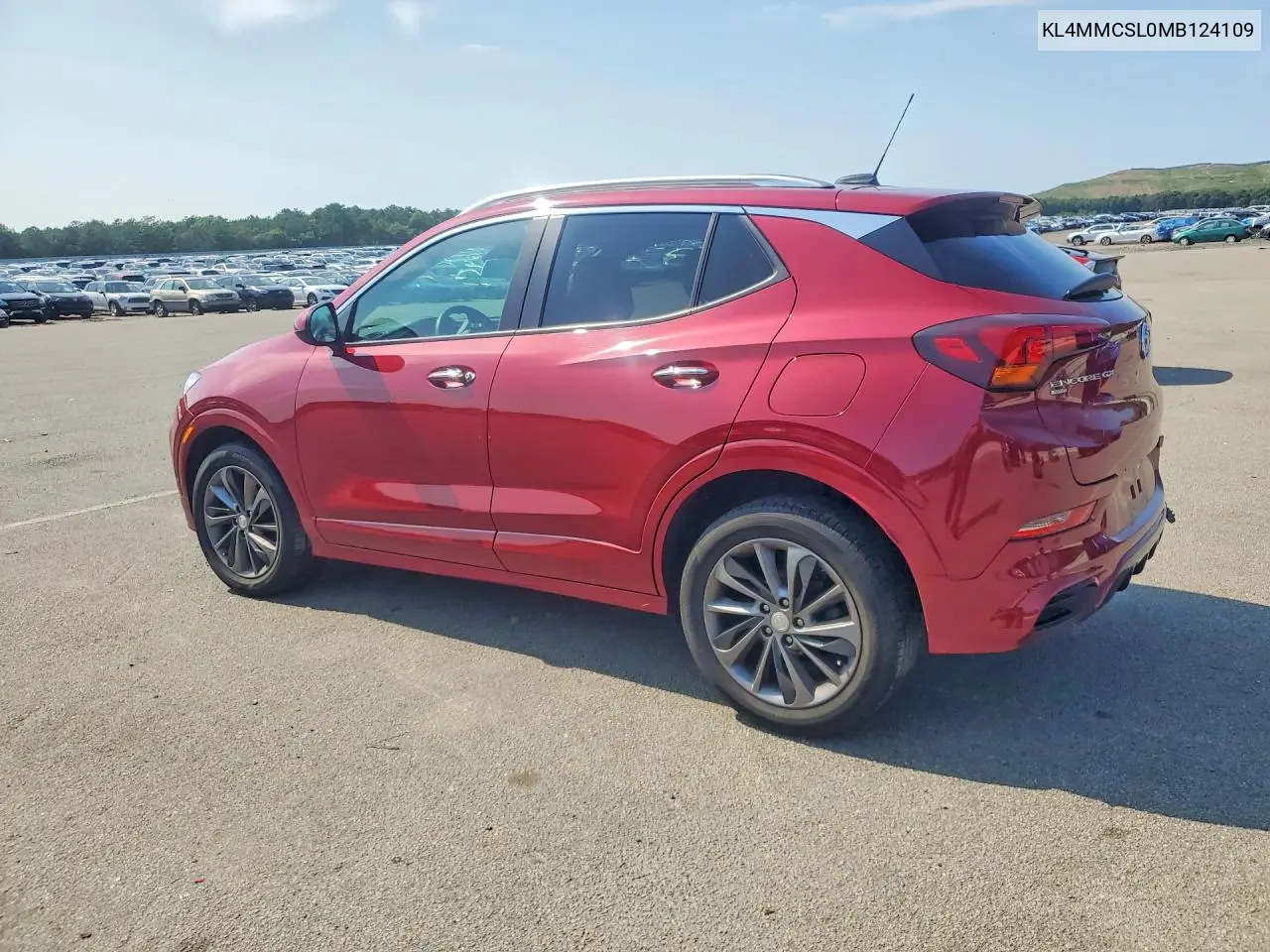 2021 Buick Encore Gx Preferred VIN: KL4MMCSL0MB124109 Lot: 60511346