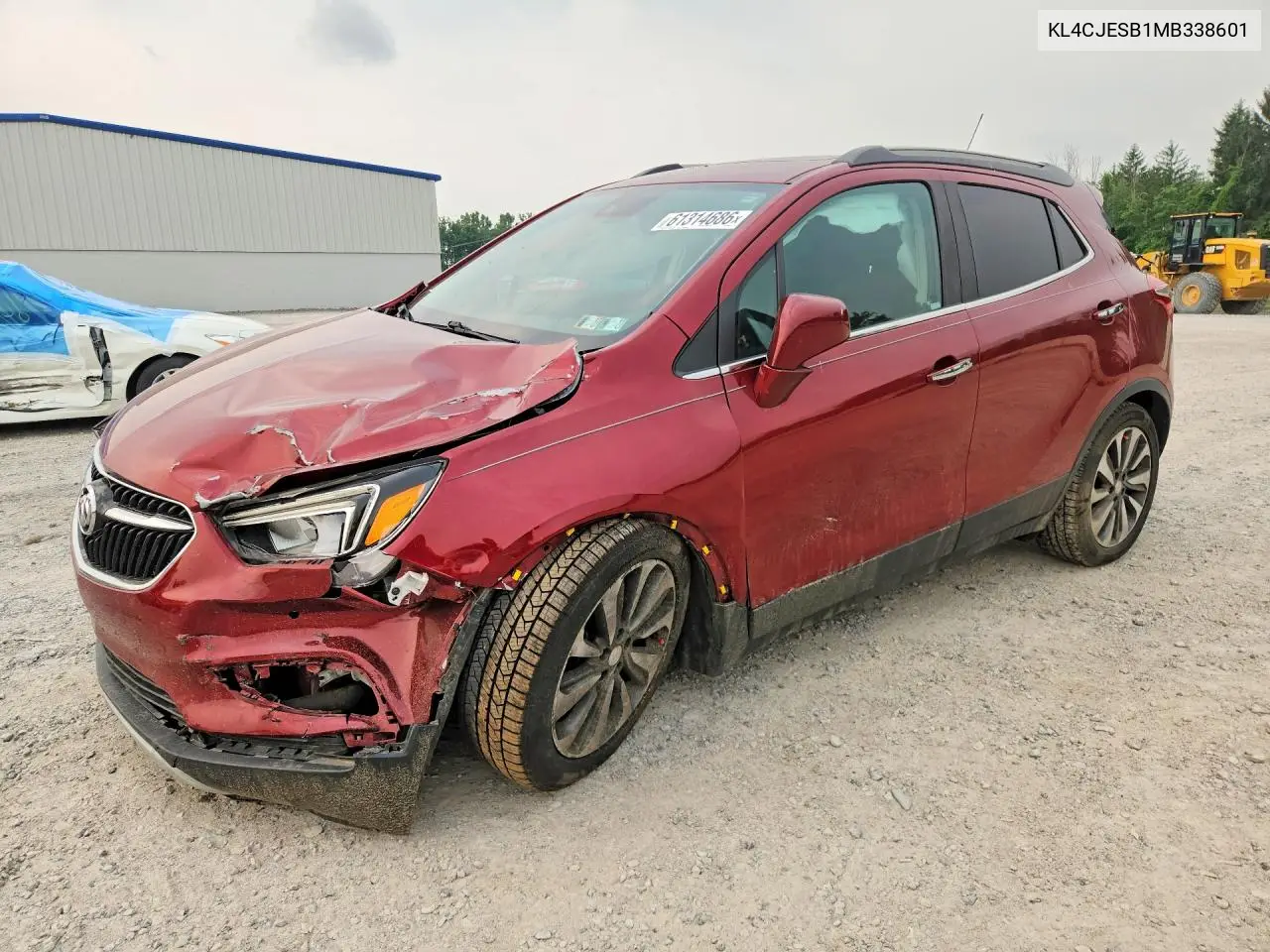2021 Buick Encore Preferred VIN: KL4CJESB1MB338601 Lot: 61314686