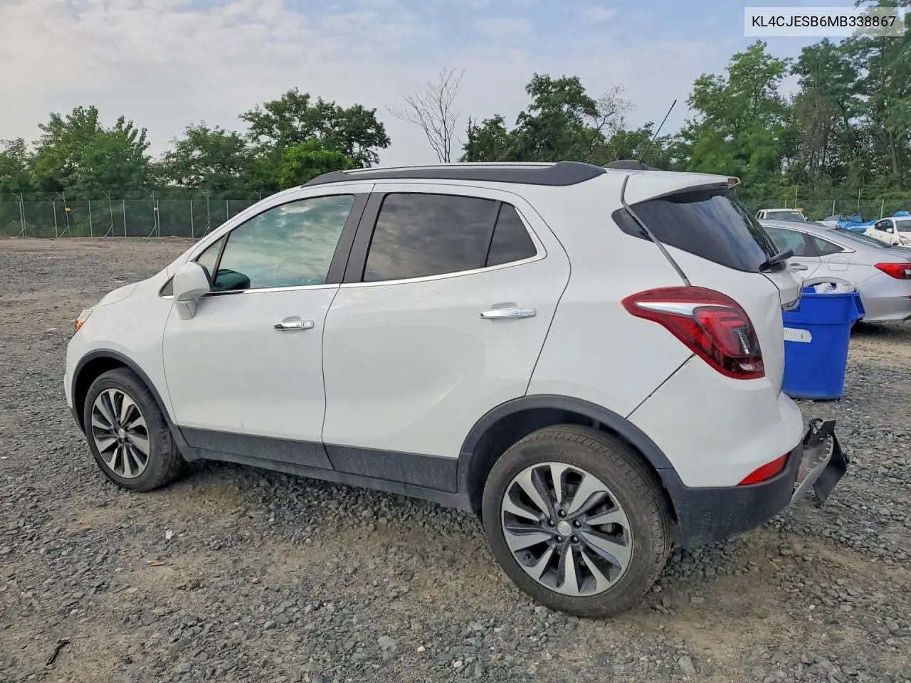 2021 Buick Encore Preferred VIN: KL4CJESB6MB338867 Lot: 61333626