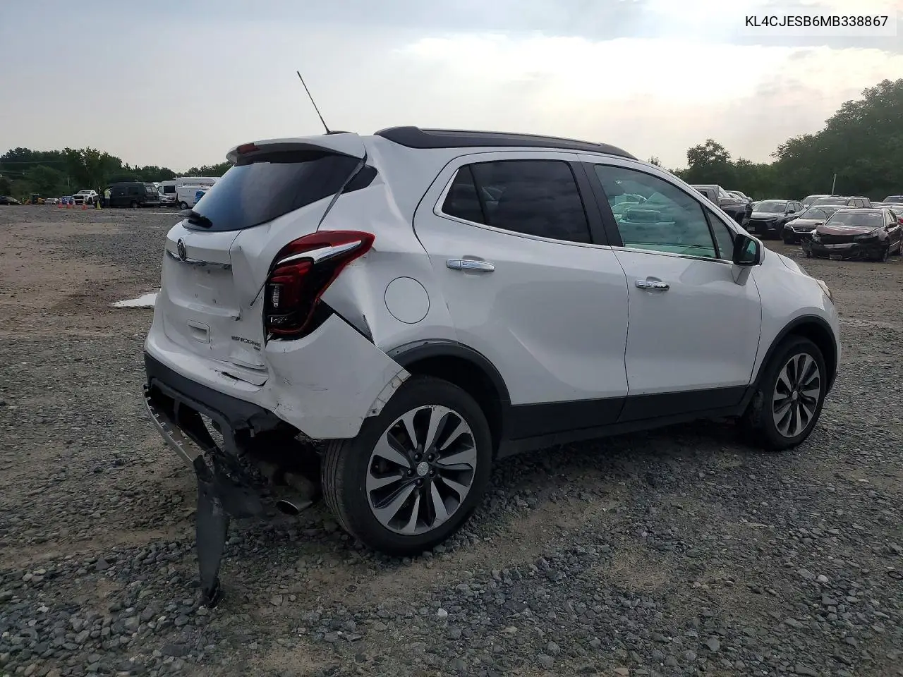 2021 Buick Encore Preferred VIN: KL4CJESB6MB338867 Lot: 61333626