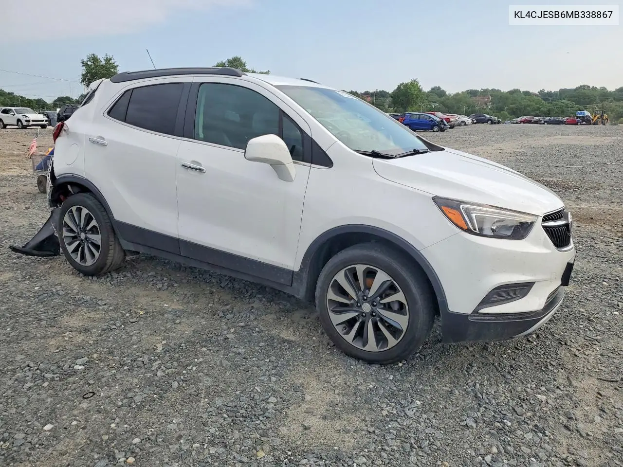 2021 Buick Encore Preferred VIN: KL4CJESB6MB338867 Lot: 61333626