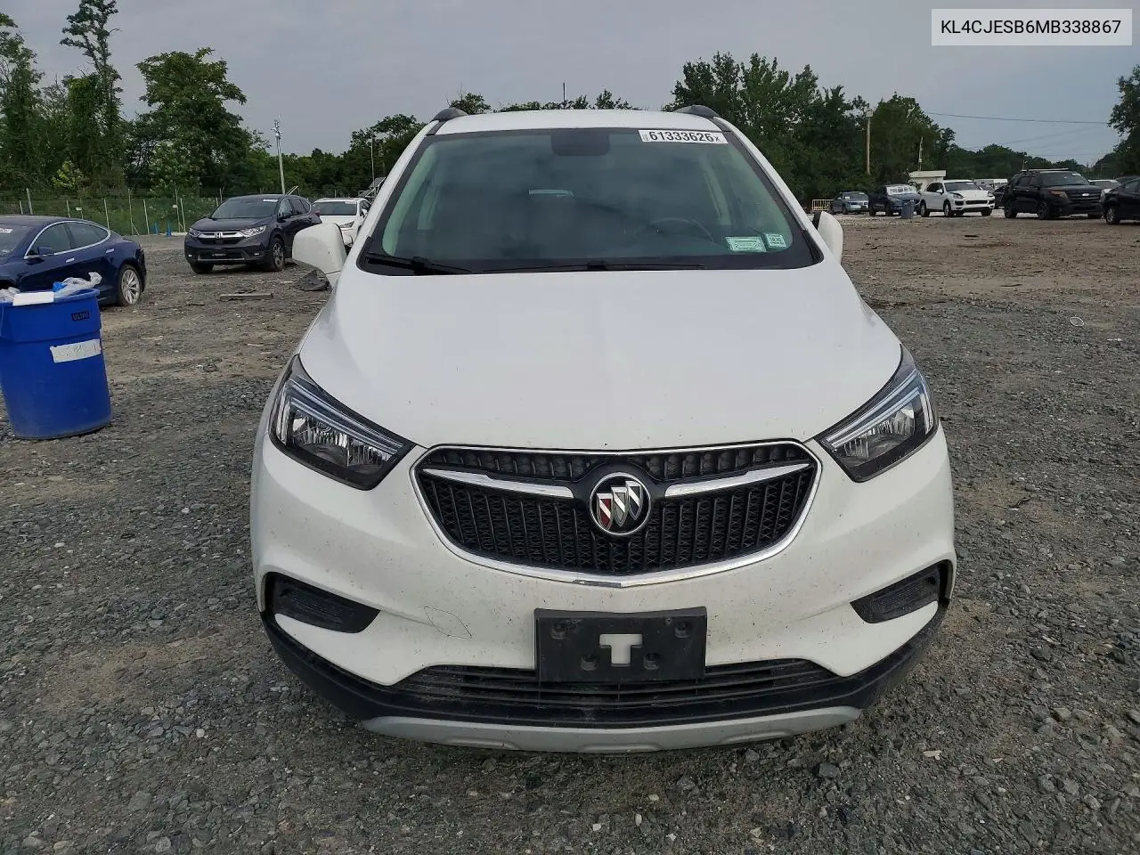 2021 Buick Encore Preferred VIN: KL4CJESB6MB338867 Lot: 61333626