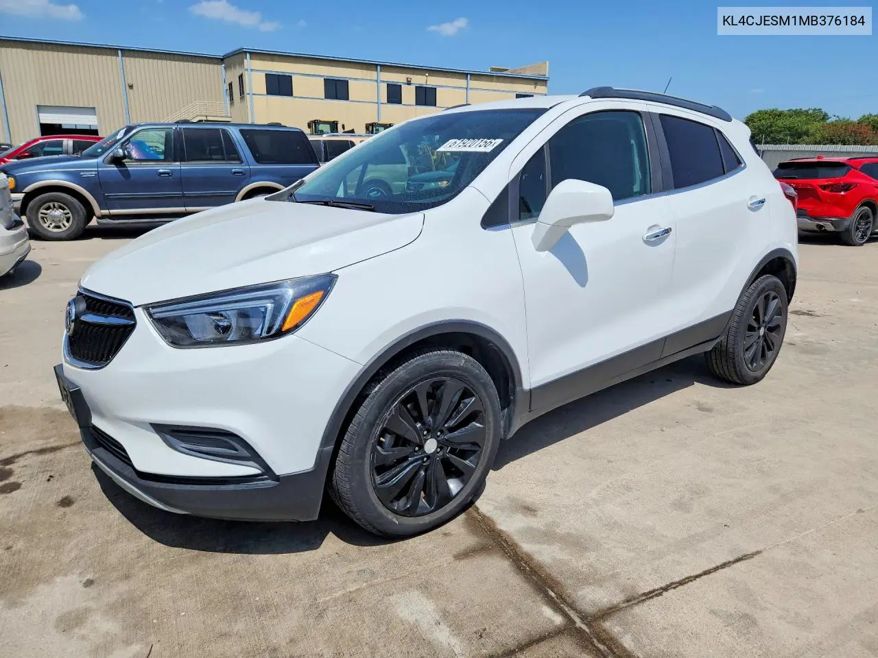2021 Buick Encore Preferred VIN: KL4CJESM1MB376184 Lot: 61920156