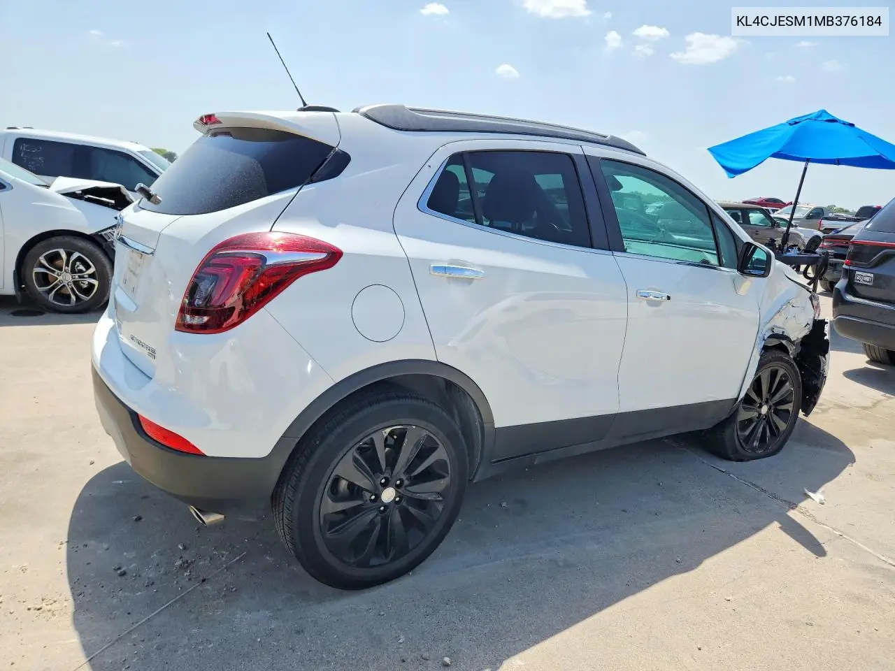 2021 Buick Encore Preferred VIN: KL4CJESM1MB376184 Lot: 61920156