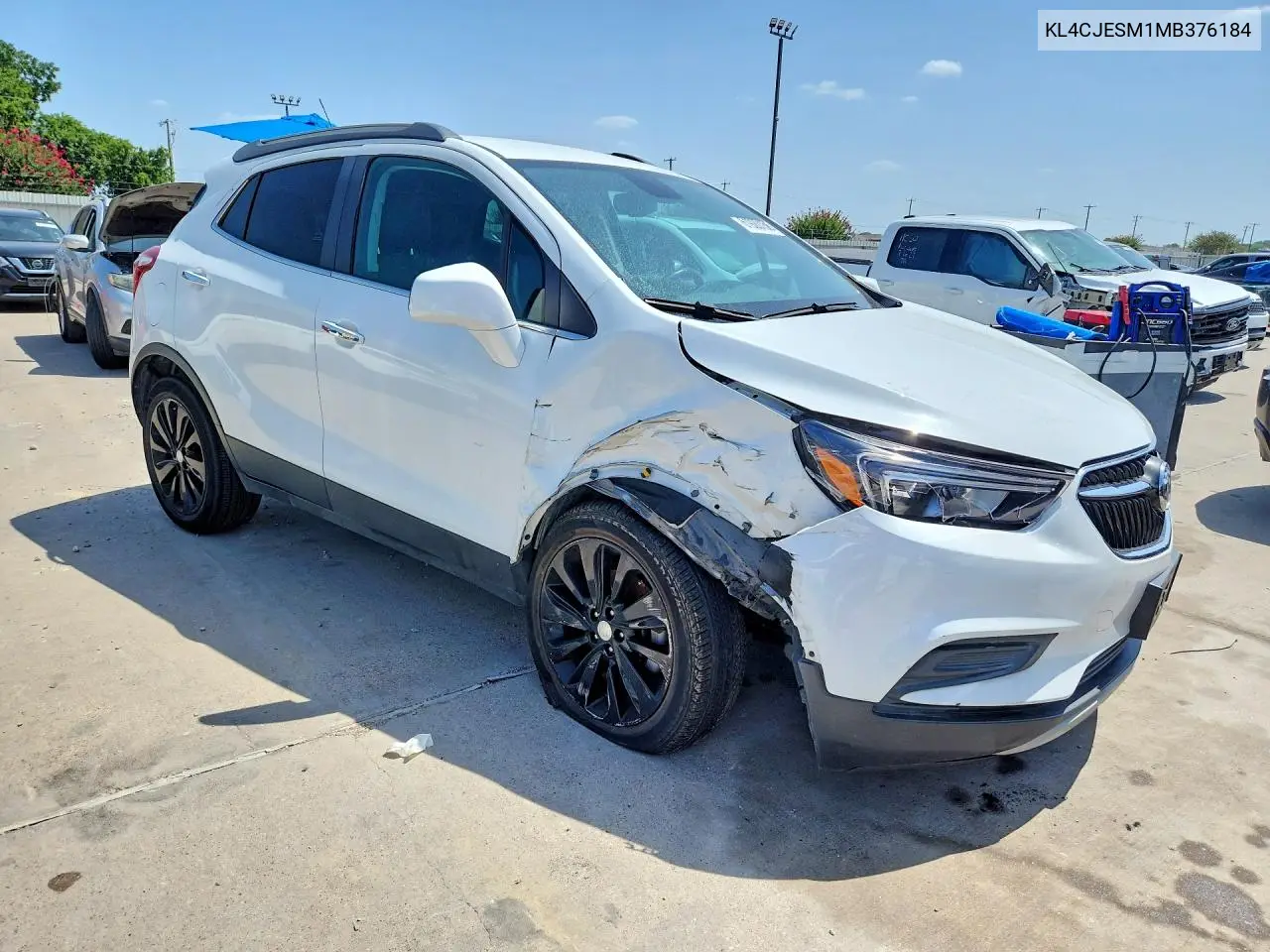 2021 Buick Encore Preferred VIN: KL4CJESM1MB376184 Lot: 61920156