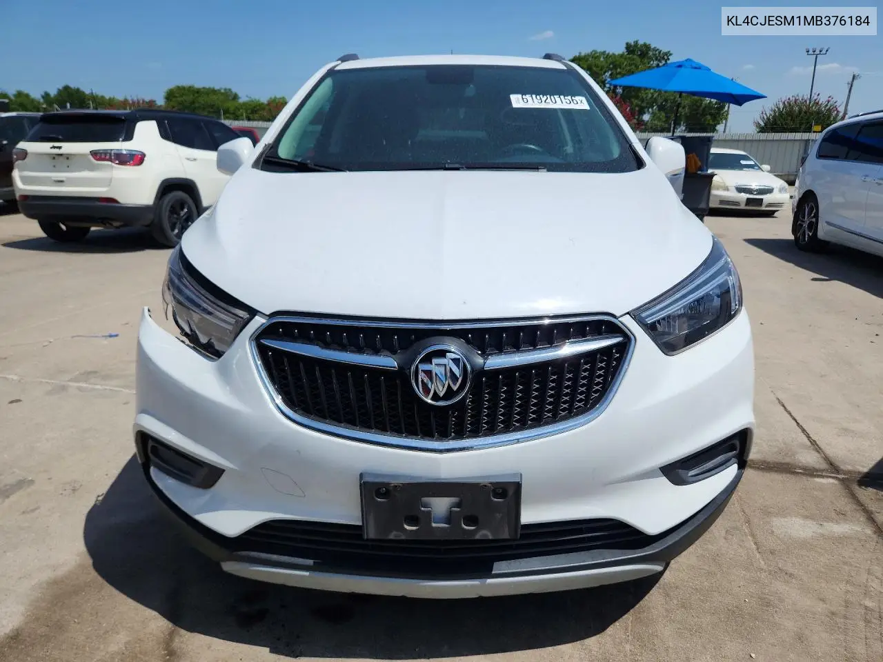 2021 Buick Encore Preferred VIN: KL4CJESM1MB376184 Lot: 61920156