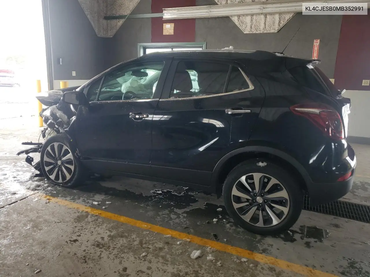 2021 Buick Encore Preferred VIN: KL4CJESB0MB352991 Lot: 91462095