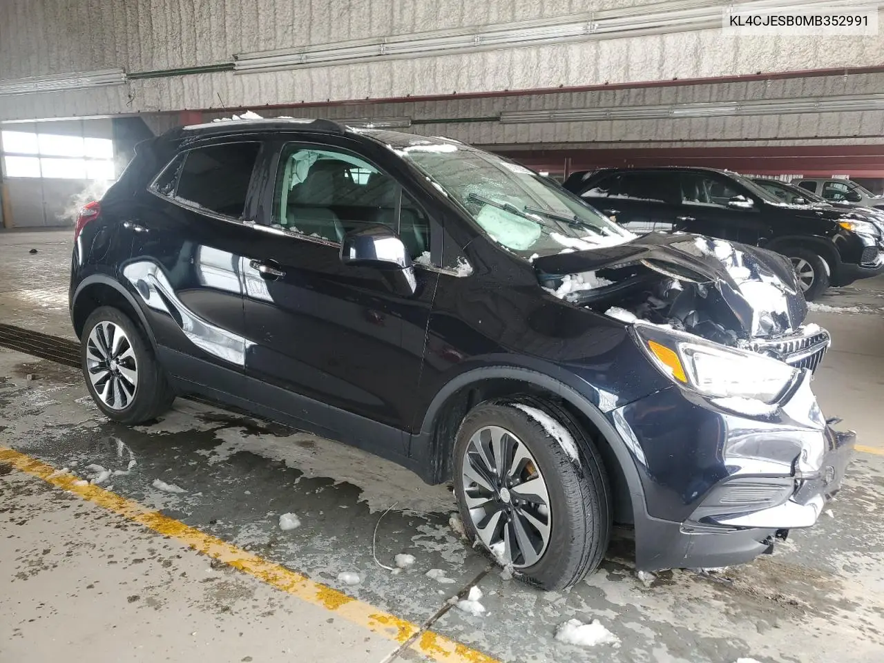 2021 Buick Encore Preferred VIN: KL4CJESB0MB352991 Lot: 91462095