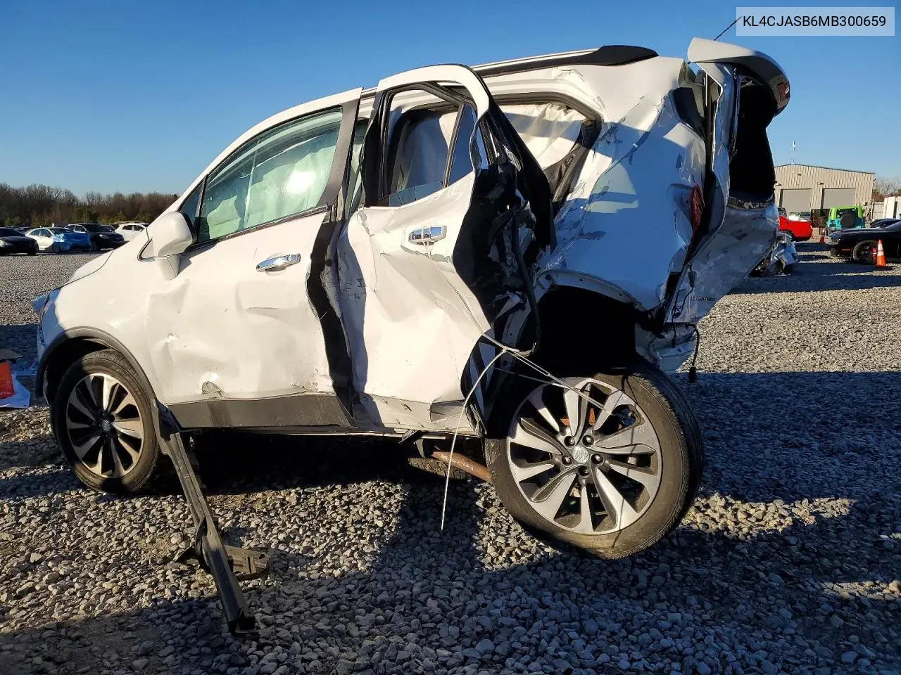 2021 Buick Encore Preferred VIN: KL4CJASB6MB300659 Lot: 98867535