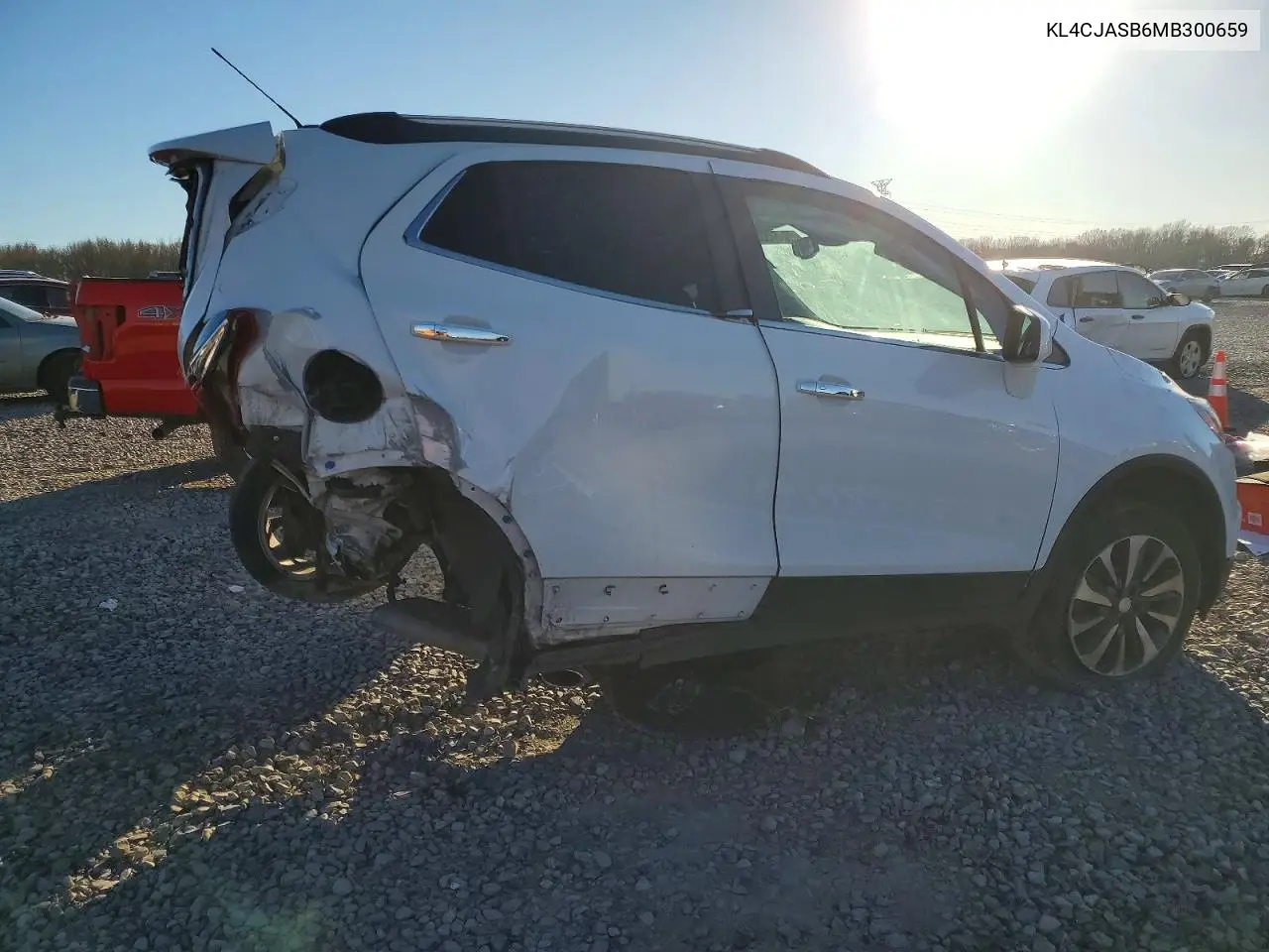 2021 Buick Encore Preferred VIN: KL4CJASB6MB300659 Lot: 98867535
