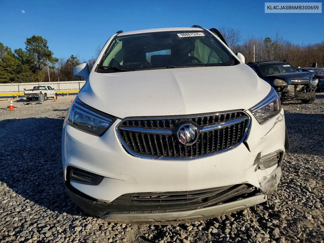 2021 Buick Encore Preferred VIN: KL4CJASB6MB300659 Lot: 98867535
