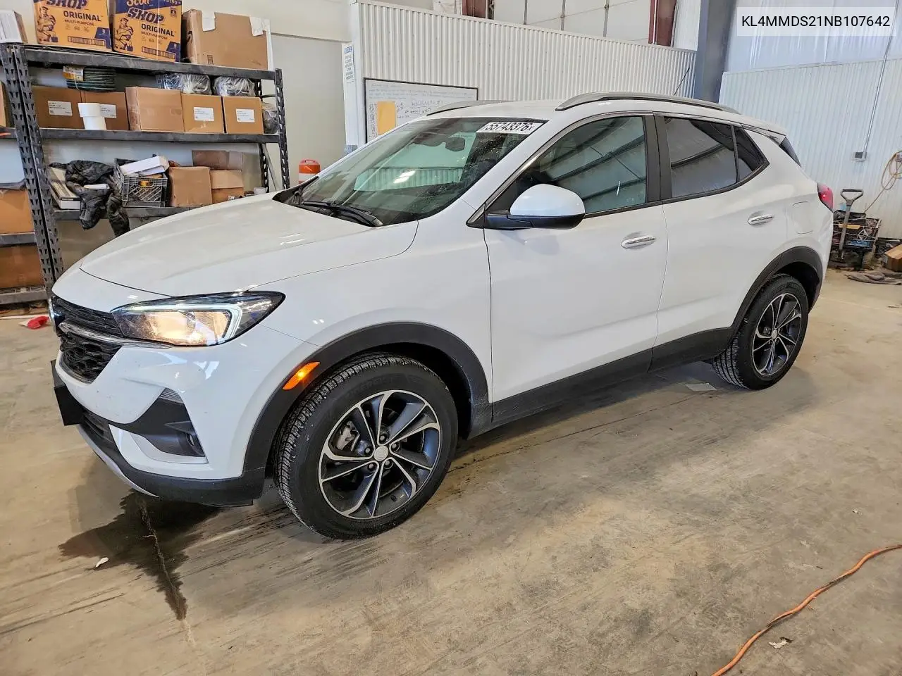 2022 Buick Encore Gx Select VIN: KL4MMDS21NB107642 Lot: 55743376