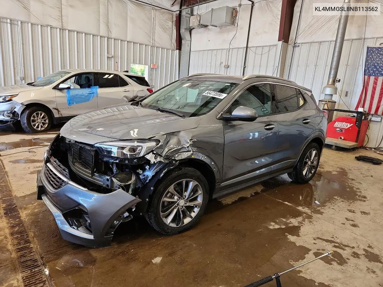 2022 Buick Encore Gx Essence VIN: KL4MMGSL8NB113562 Lot: 56473556