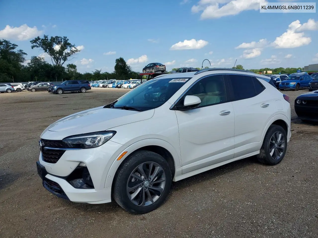 2022 Buick Encore Gx Essence VIN: KL4MMGSL6NB011239 Lot: 56596986