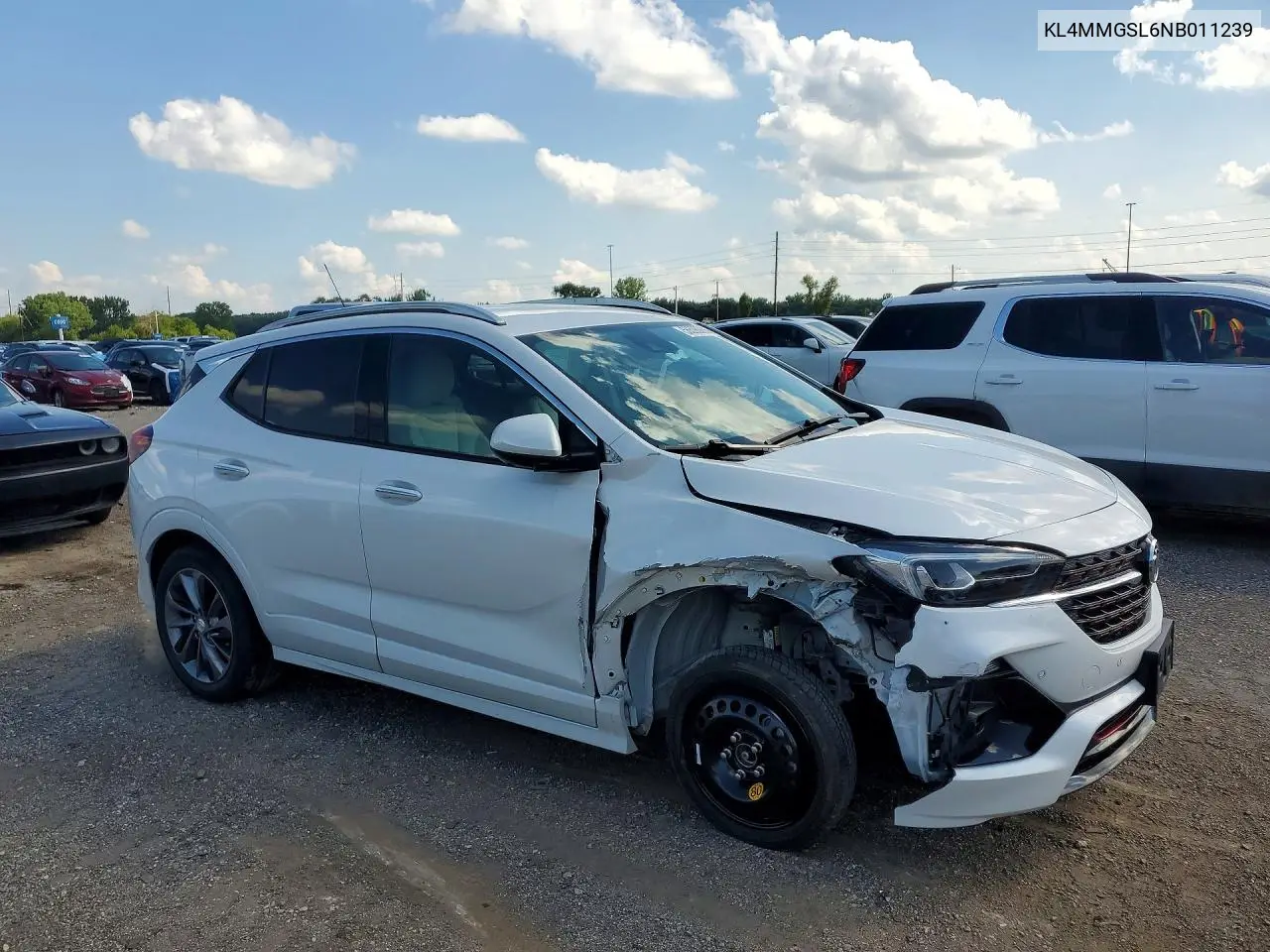 2022 Buick Encore Gx Essence VIN: KL4MMGSL6NB011239 Lot: 56596986