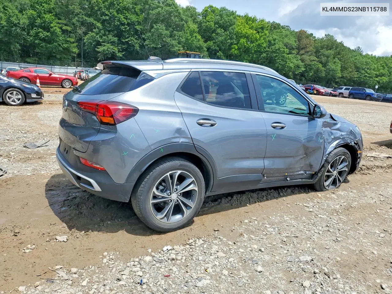 2022 Buick Encore Gx Select VIN: KL4MMDS23NB115788 Lot: 57418866
