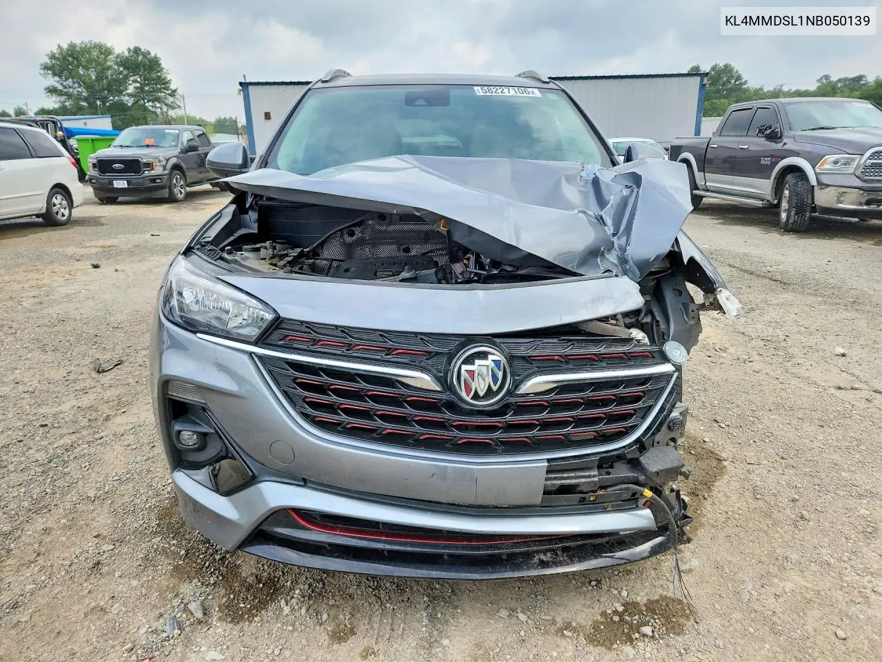 2022 Buick Encore Gx Select VIN: KL4MMDSL1NB050139 Lot: 58227106